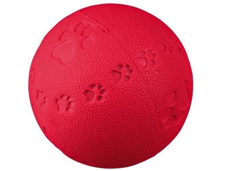 Bola para Cães  Com Patinhas e Som (9 cm)