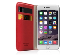 Capa Bookstyle iPHONE 6 4,7' SBS Vermelho
