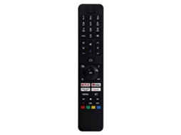 Controle Remoto Substituto Compatível Com Ct-8563 Tv Toshiba Alcance 1 10 Metros Infravermelho Não Suporta Comandos Voz