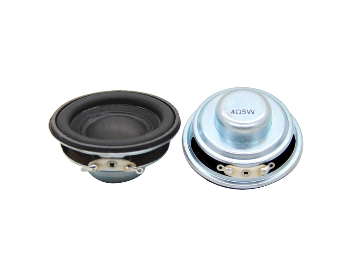 Alto-falantes Portáteis De Áudio De 50 Mm Alto-falante De Gama Completa 4ohm 5w Diy Estéreo Hifi Chifre
