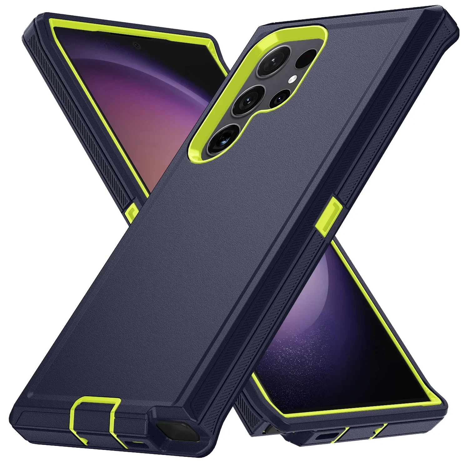 (amarelo, Galaxy S22 5g) Capa Resistente A Impactos De Nível Militar, Feita De Material De Pc Ultrarresistente.
