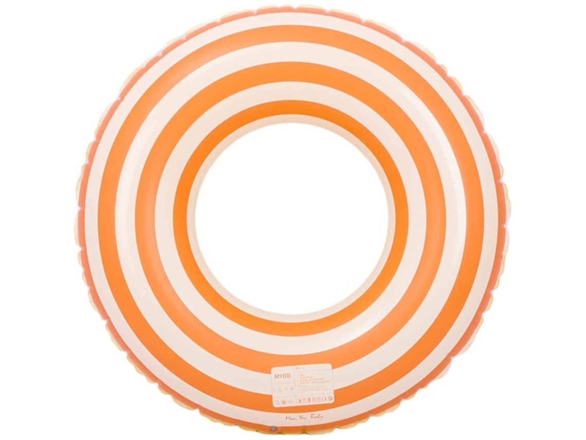 Boia Inflável Retrô Listrada E Reforçada, Ideal Para Piscina E Praia No Verão, Adequada Para Adultos.