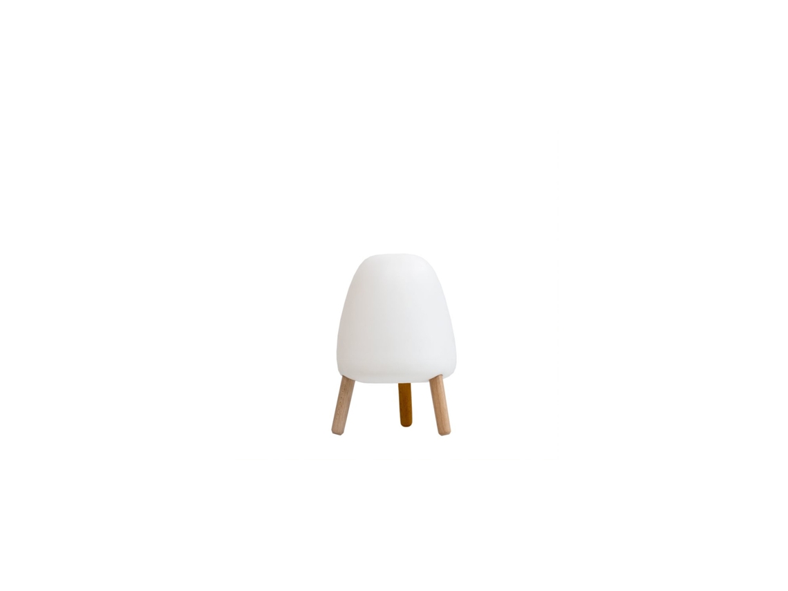 Candeeiro de Mesa Led Rocket 20 Battery Branco LEDKIA