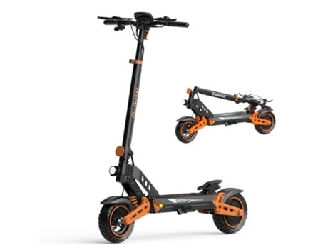 Is2 Max Laranja Scooter Dobrável Elétrico Vem Com 1200v Motor 52v 20ah Bateria De Grande Capacidade Com Display Led E Freio De Disco Duplo Iwafo