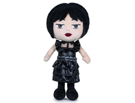 Peluche Wednesday Addams de 32Cm Wandinha