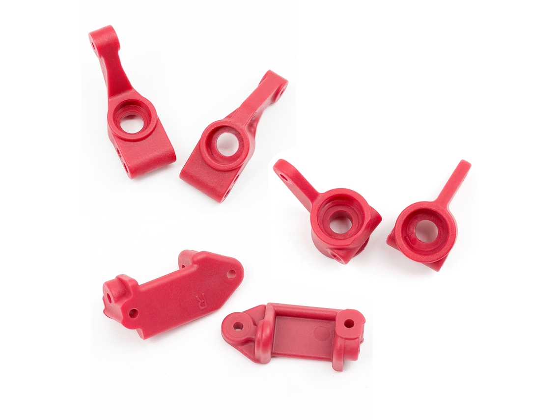 Kit De Peças De Upgrade Para Carro Controle Remoto Slash 2wd Vxl: Manivela De Direção, Porta C E Eixo Traseiro Com Bloqueio