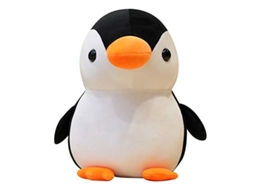 2026-linjou Almofada De Pinguim Animado, Boneco De Pelúcia (preto, 25cm) Para Presente E Decoração