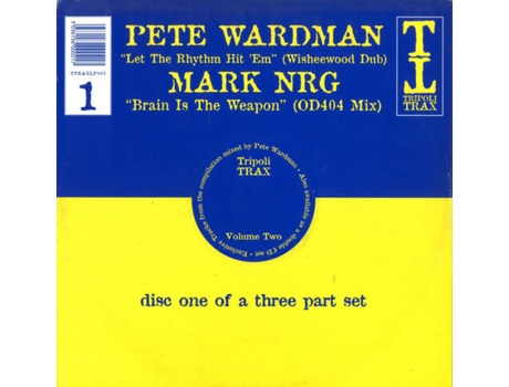 Vinil Tripoli Trax Volume Two Disc 1 Tripoli Trax