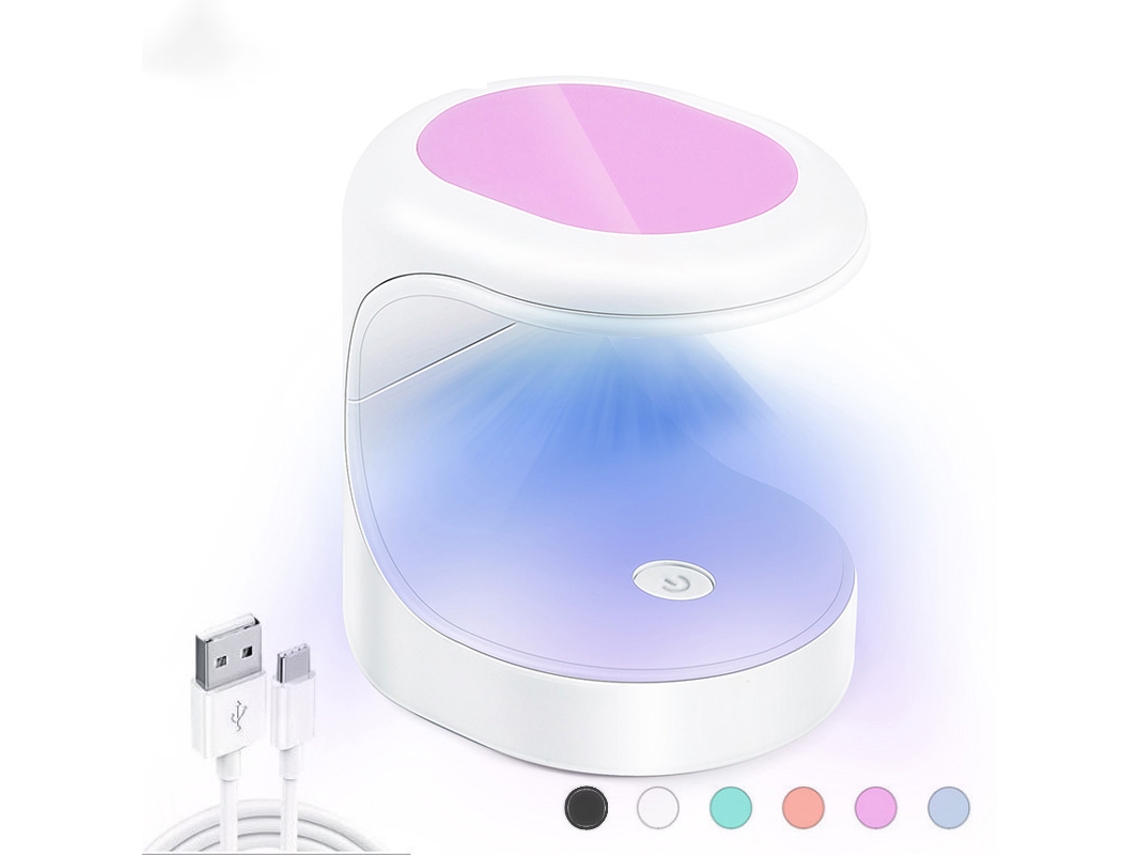 Lâmpada Led Uv 16w Para Nail Art Torklampa Mini Portátil Slowmoose