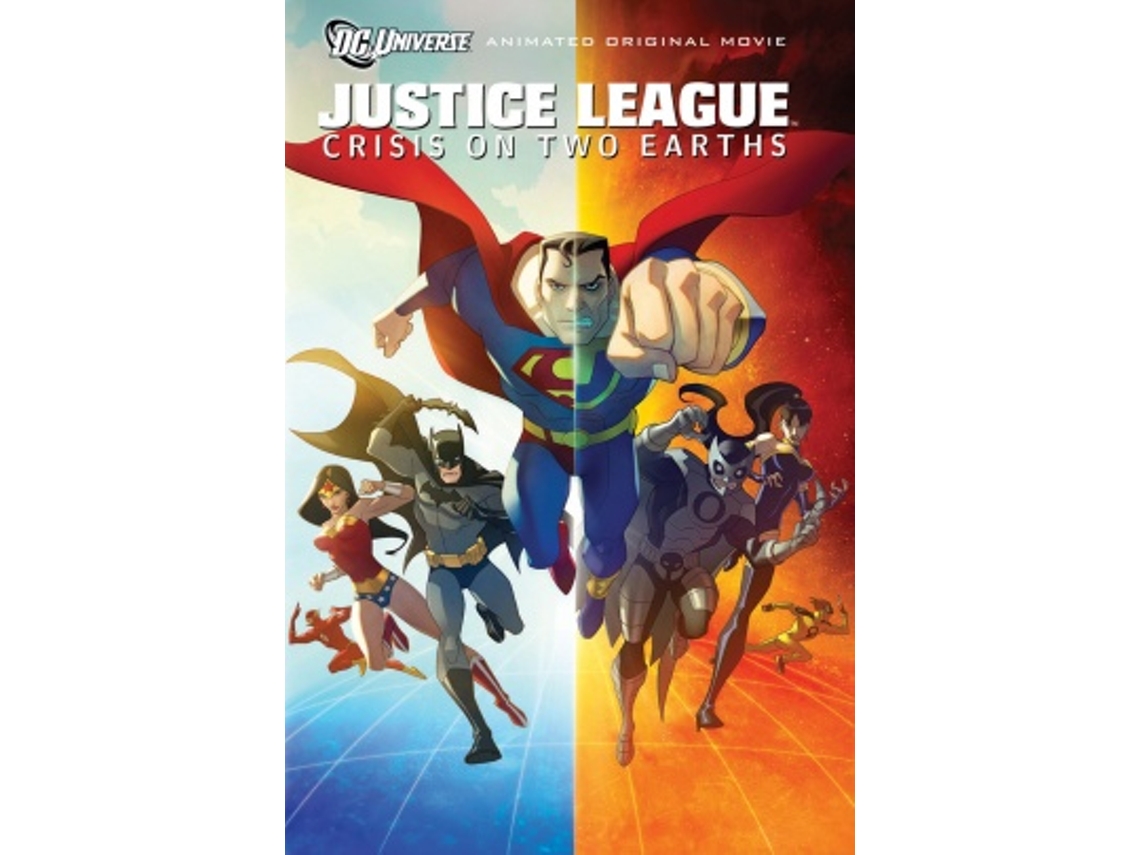 DVD Justice League: Crisis on Two Earths Inglês