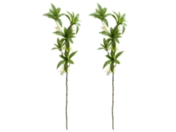 Laxiscreed Conjunto De 2 Plantas De Bambu Artificiais Para Decoração De Casa E Hotel
