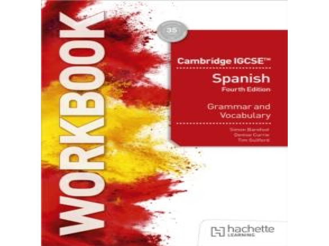 Livro Cambridge IGCSE Spanish Grammar and Vocabulary Workbook de Timothy Guilford (Inglês)
