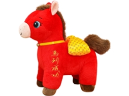 Cavalo De Pelúcia, Brinquedo Macio, Boneco Pelúcia Para Decoração Casa
