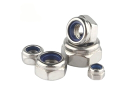 Porca De Travamento Em Aço Inoxidável Com Inserto, 1 2 5 10 25 Peças, M2 M20, Inserto De Nylon 304, Porca De Travamento