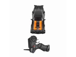Business carro de Drift Rc 1/16 4wd com Luzes Led e Pneus Trocáveis 2.4ghz Brinquedo para Crianças Acima de 6 Anos