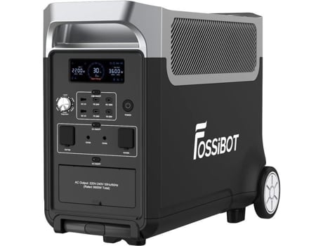 F3600 Pro Gerador Elétrico Portátil, Capacidade 3840wh 3600w Lifepo4 Central Elétrica, Casa Camping/rv Fossibot
