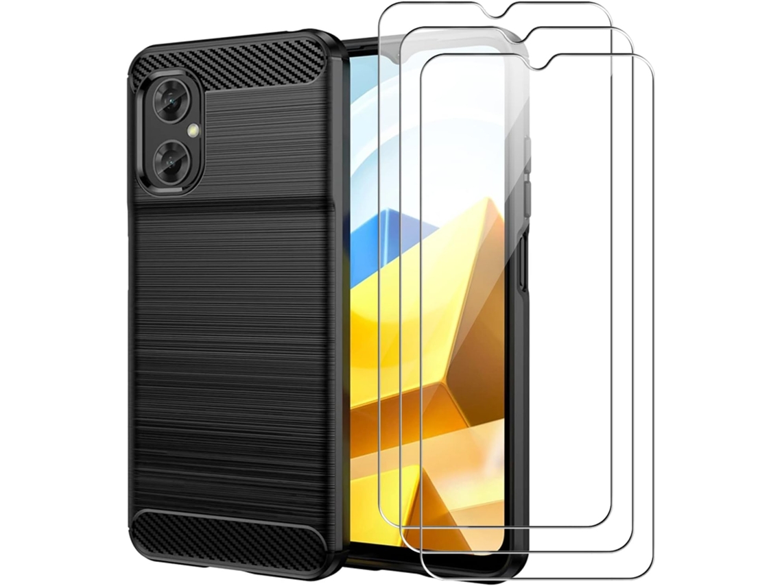 Capa Proteção Total Inclui Para Xiaomi Redmi Note 11r/xiaomi Poco M4 5g/poco M5 4g Hongwe. Vidro Temperado Anti-choque