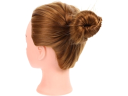 Cabeça De Manequim Com Fio Resistente A Altas Temperaturas E Cabelo Firmemente Implantado.