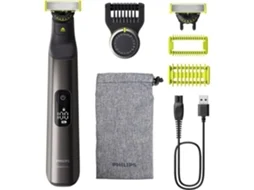 Oneblade Pro 360 Autêntico Rostocorpo Aparador De Barba Elétrico, Barbeador E Aparador De Corpo Com Lâmina 360 Inovadora. Philips