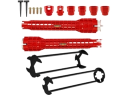 Kit De Ferramentas Para Instalação De Torneiras, Aço Inoxidável