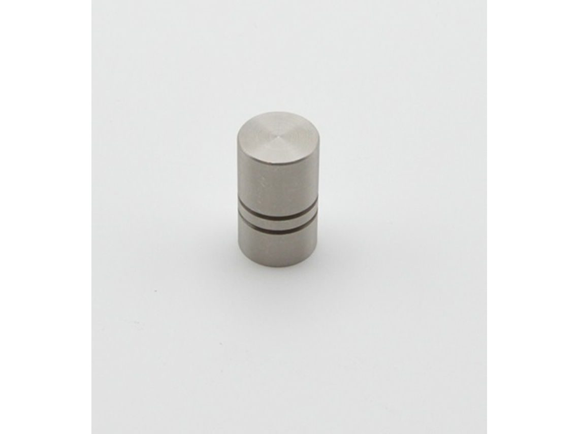 Puxador para Móvel Zamac D 13 Mm Aço Inoxidável Escovado Conjunto de 10 HARDWAREXCHANGE