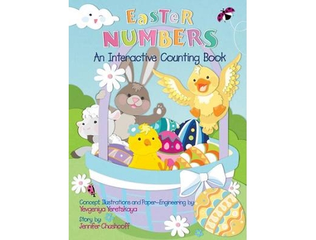 Livro Easter Numbers de Jennifer Preston Chushcoff (Inglês - Capa Dura)