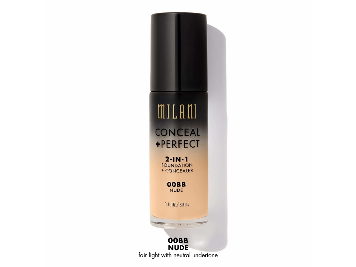 Milani Conceal+Perfect Liquid Foundation - 00BB Nude