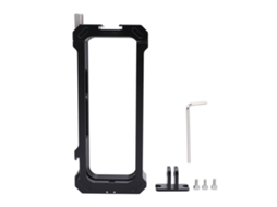 Action Camera Frame With 1/4 Inch Screw Port Cold Shoe Port Aluminum Alloy Action Camera Cage For X4 Panoramic Camera LAXISCREED