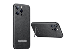 Lurelia Capa Iphone 14 Pro Max Couro Tpu Preto