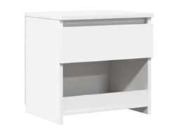 Bedside Cabinet,bedside Cabinets Vidaxl Branco Madeira Processada (n/a)