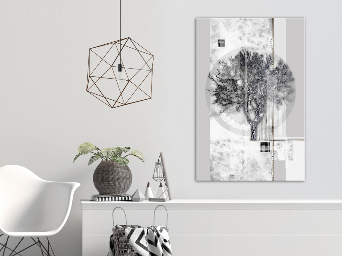 Quadro ARTGEIST Silver Tree (1 Part) Vertical (40x60)