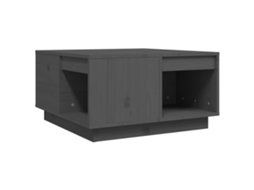 Mesa de Centro Cinzento MAISON EXCLUSIVE em Madeira by Pinho Maciça (60x61x32,5 cm)