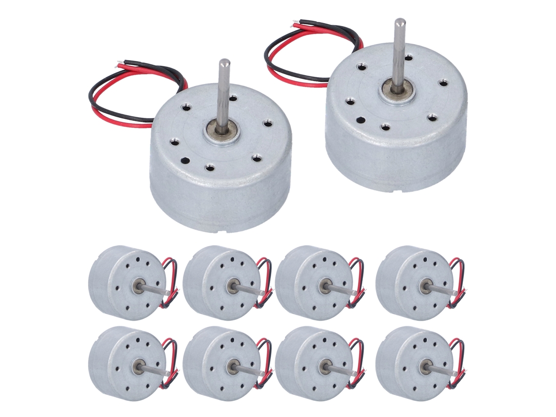 10 Motores Dc Micro Para Ventiladores E Massagens