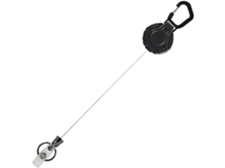Chaveiro Retrátil Robusto Fivela Antiperda Flexível De Suspensão Para Chave E Objetos