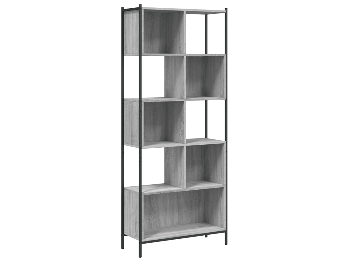 Estante 72x28x172cm Derivados de Madeira Cinzento Sonoma MAISON EXCLUSIVE