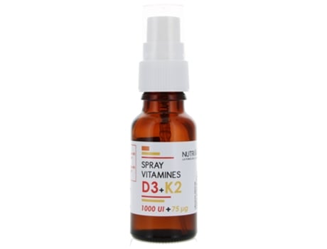 Spray de vitamina D3 K2 15 ml NUTRIVIE