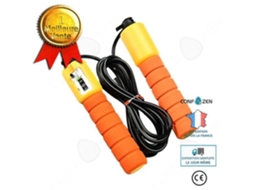 Corda De Pular Confo G28 Laranja Fitness Adulto Aquaforge