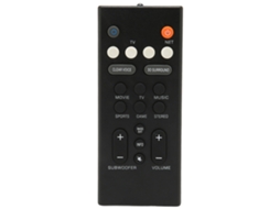 Controle remoto Mali para soundbar Yas 109bl, 209bl, outros