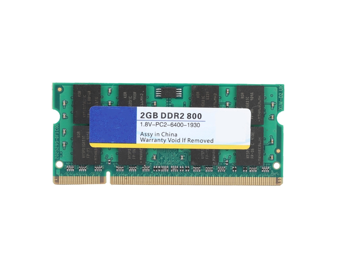 Memória Ram Xiede Ddr2 800mhz 2gb 1,8v 200 Pin Para Laptop Alta Velocidade E Compatibilidade Total