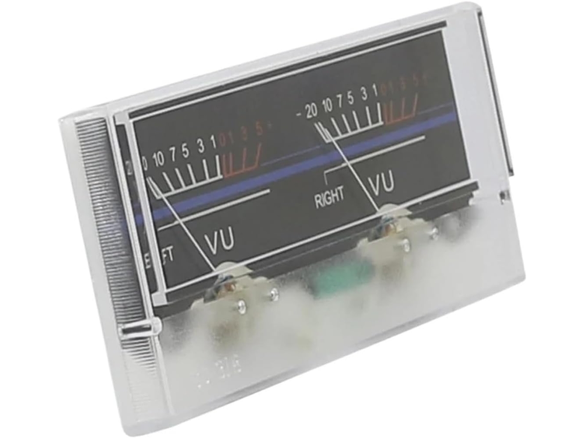1 Medidor De Painel Sd-318, 2 Medidores, 500ua, 115x54mm Com Lâmpada