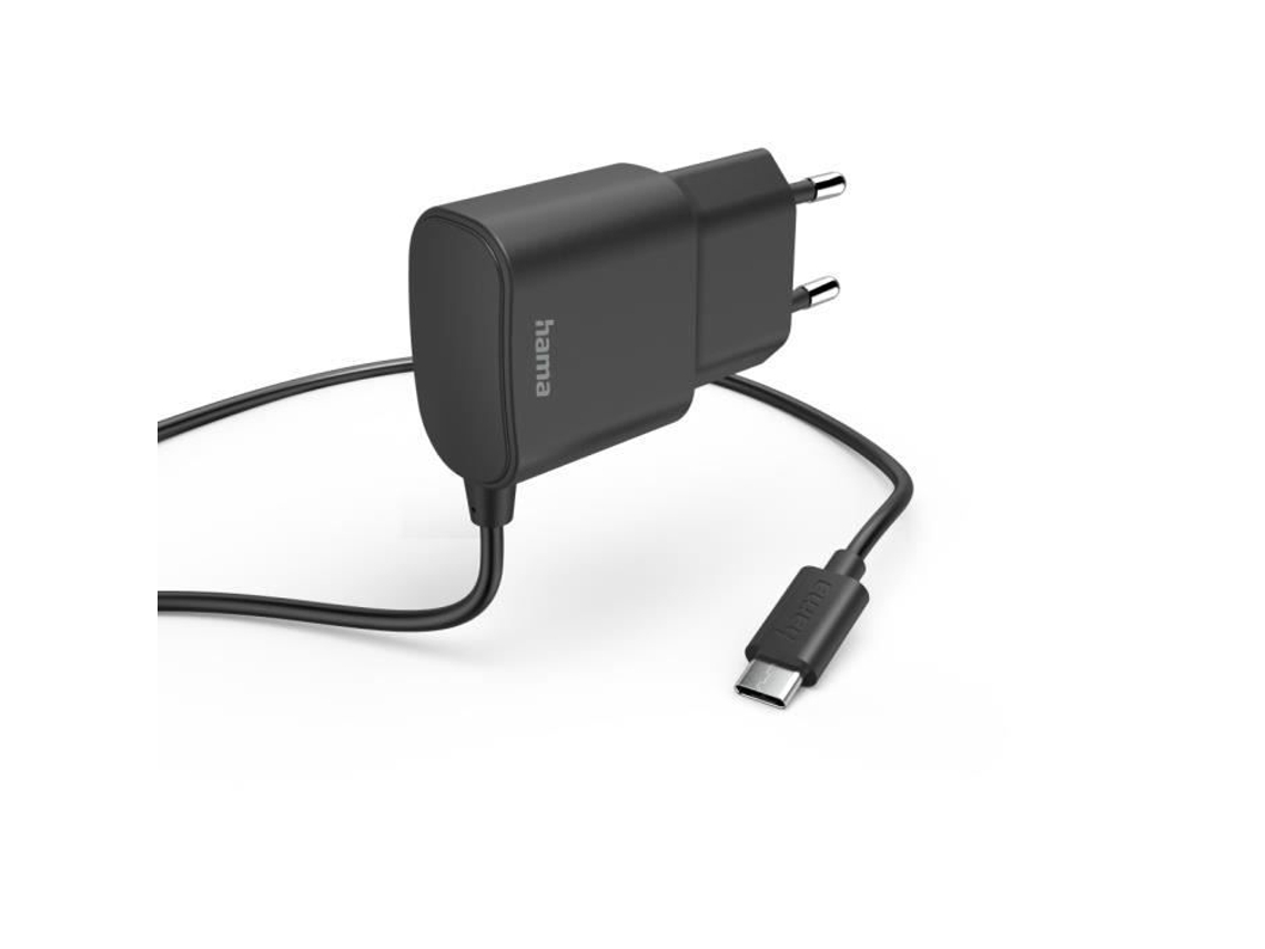 00201618 Carregador USB C 12W Preto Hama