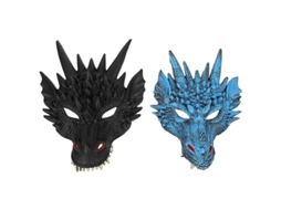 2Pcs Máscaras de Dragão 3D para Decorações de Halloween ALLINLESS