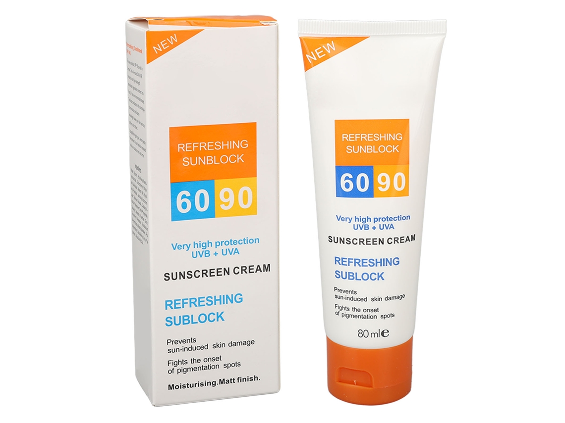 Protetor Solar Universal Hidratante 80ml Spf 90 Para Praia E Natação