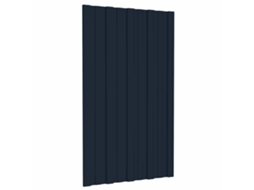 Vidaxl Painel De Telhado 36 Unid. Antracite 80 X 45 Cm Aço Galvanizado