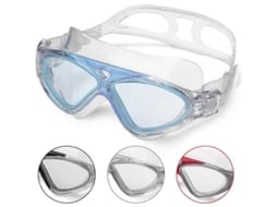 Óculos De Natação Adulto Transparentes Antiderrapantes Antineblina Uv Visão 180° Ajustáveis Para Homem E Mulher