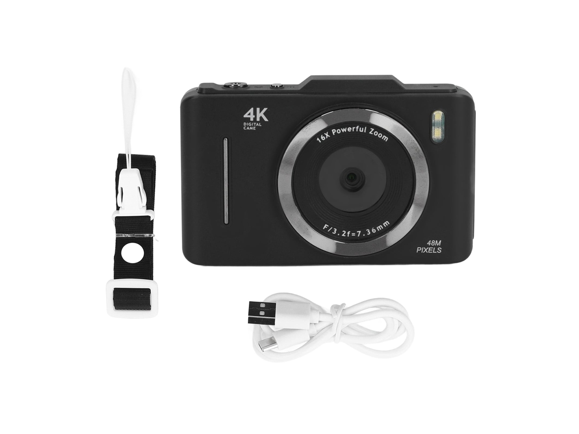 2026 câmara Digital 4k, Câmara de Vídeo Portátil Compacta para Viagens, Câmara Digital de Bolso