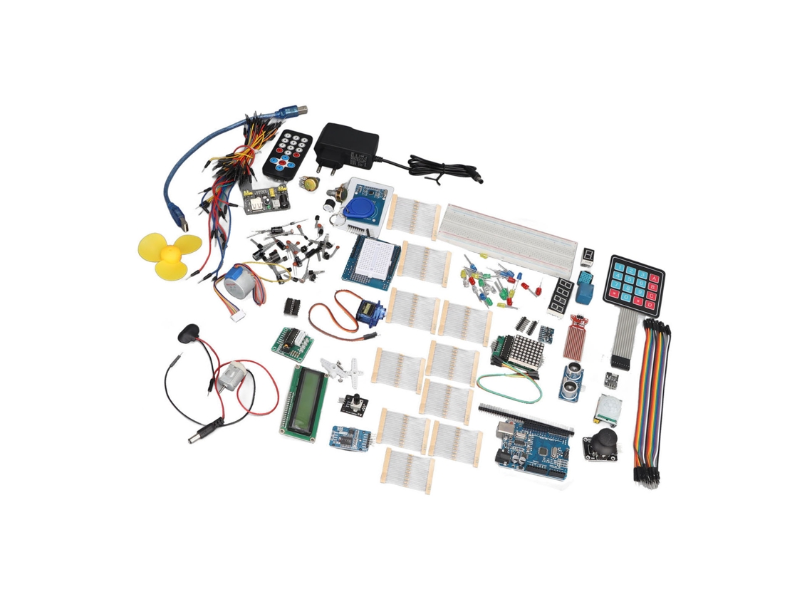 Kit De Componentes Eletrónicos Laxiscreed Com Resistores, Capacitores E Sensores Essenciais Para Eletrônica