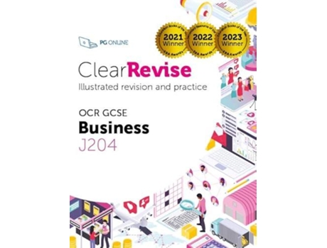 Livro ClearRevise OCR Business J204 de PG Online Ltd (Inglês)