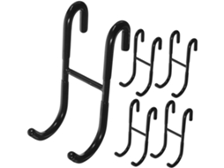Suporte Para Toalhas De Banheiro Em Aço Inoxidável Preto, Com Duas Camadas, Sem Necessidade De Furar, Design Simples E