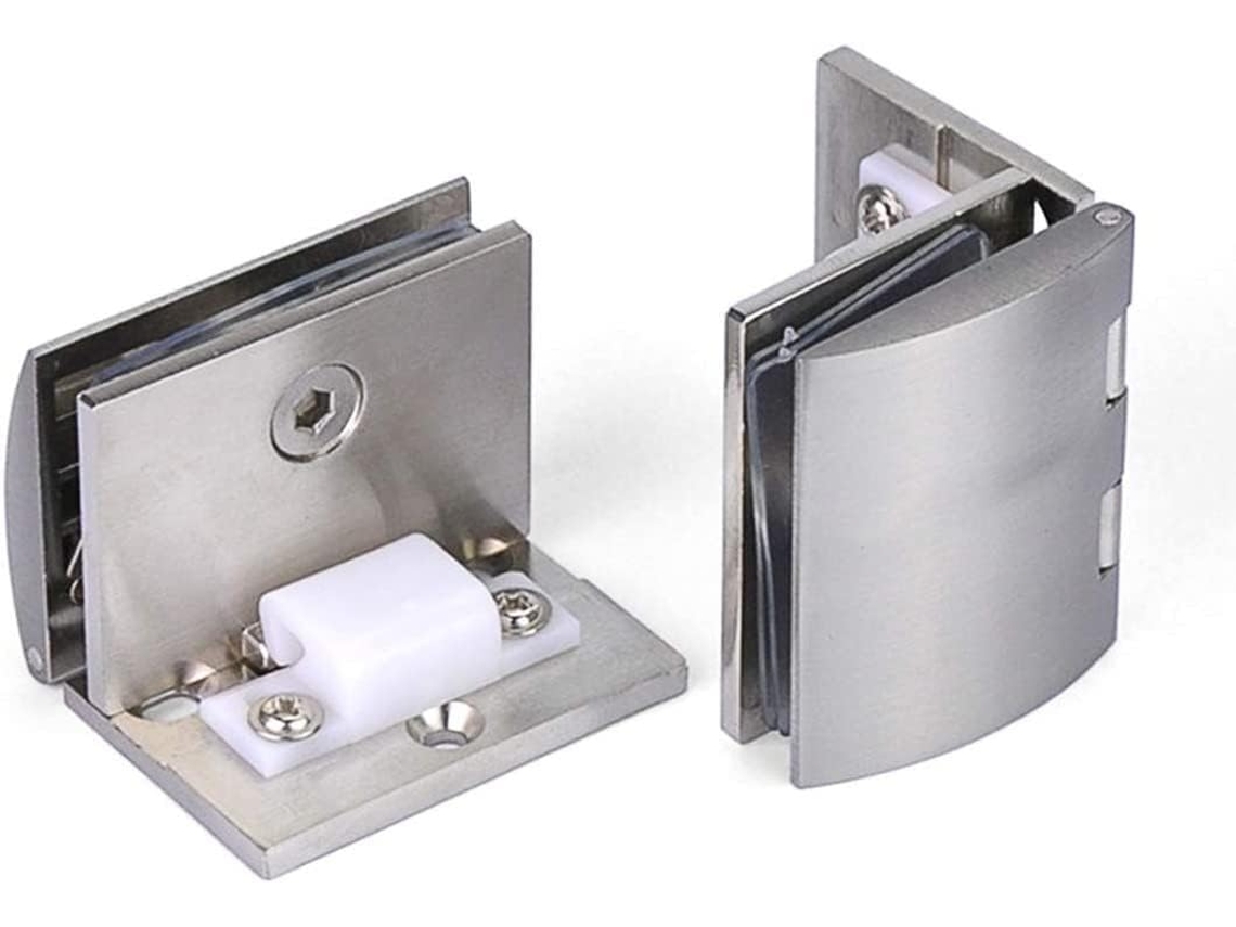 Conjunto De 2 Brocas Giratórias 90° Com Dispositivo Posicionamento, Para Perfuração De Vidro 12mm, Em Liga De Zinco